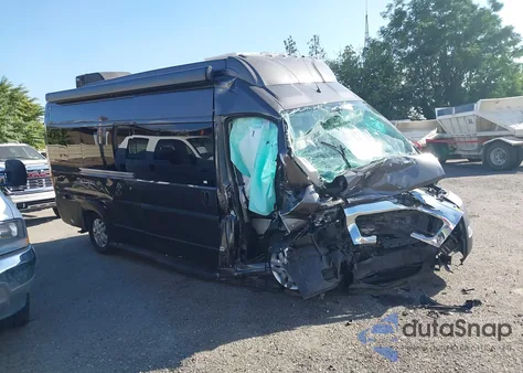 2021 Ram Promaster 3500 Window Van High Roof 159 Wb Ext from USA, damaged, VIN 3C6MRVUG3ME590422